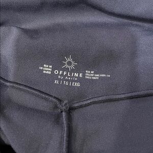 Aerie Offline Chocolate Leggings
